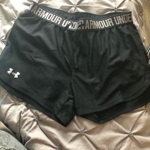 Under Armour Black Athletic Shorts
